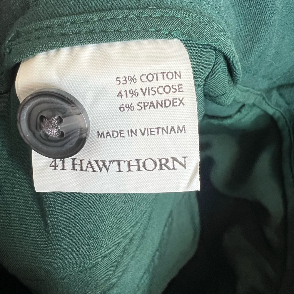 41 Hawthorn Becca Green Adjustable Hem Pant, 14 - Picture 7 of 9